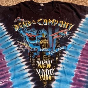 Dead & Company New York Fall Tour 2017 Shirt- XL